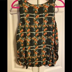 Floral tank top